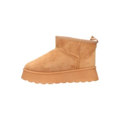 Selected By La.ra Boots / enkellaars Camel