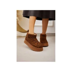 Selected By La.ra Boots / enkellaars Bruin