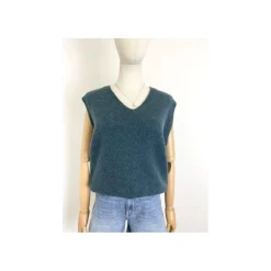 Selected By La.ra Debardeur Blauw