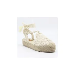 Selected By La.ra Espadrille Beige
