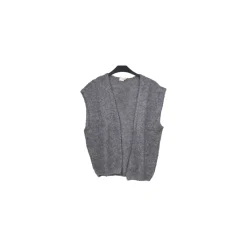 Selected By La.ra Gilet Grijs