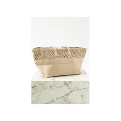 Selected By La.ra Handtas Taupe