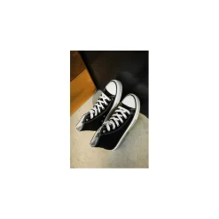 Selected By La.ra Hoge sneaker Zwart