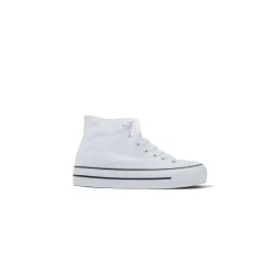 Selected By La.ra Hoge sneaker Wit