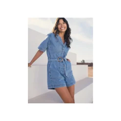 Selected By La.ra Jumpsuit Blauw