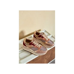 Selected By La.ra Lage sneaker Roze
