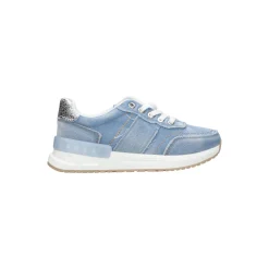Selected By La.ra Lage sneaker Blauw