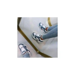 Selected By La.ra Lage sneaker Blauw