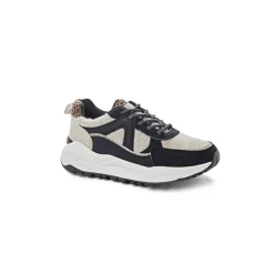 Selected By La.ra Lage sneaker Zwart