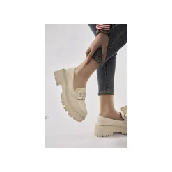 Selected By La.ra Mocassin Beige