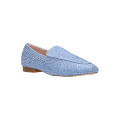 Selected By La.ra Mocassin Blauw