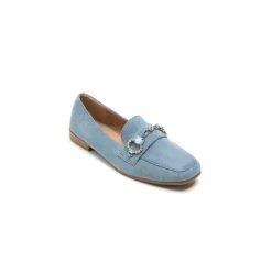 Selected By La.ra Mocassin Blauw