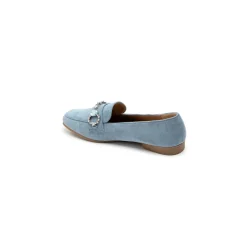 Selected By La.ra Mocassin Blauw
