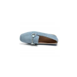 Selected By La.ra Mocassin Blauw
