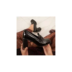 Selected By La.ra Mocassin Zwart