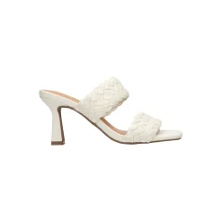 Selected By La.ra Muiltje met hak Beige