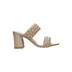 Selected By La.ra Muiltje met hak Goud