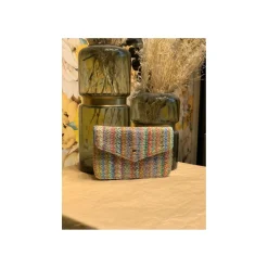 Selected By La.ra Portemonnee Groen