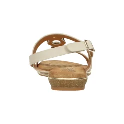 Selected By La.ra Sandaal Beige