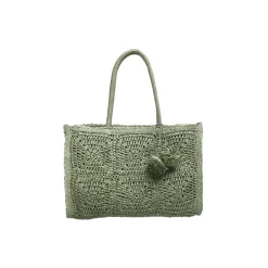Selected By La.ra Shopper en family bag Groen