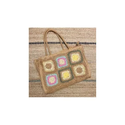 Selected By La.ra Shopper en family bag Beige