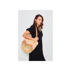 Selected By La.ra Shopper en family bag Beige