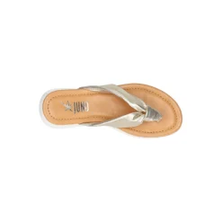 Selected By La.ra Slipper Goud