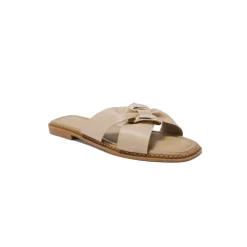 Selected By La.ra Slipper Taupe