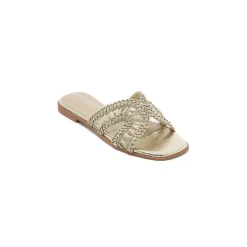Selected By La.ra Slipper Goud