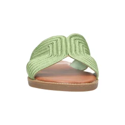 Selected By La.ra Slipper Groen