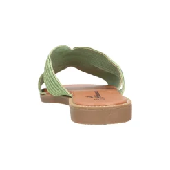 Selected By La.ra Slipper Groen