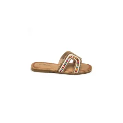 Selected By La.ra Slipper Multicolour