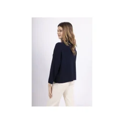 Selected By La.ra Trui Blauw