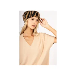 Selected By La.ra T-shirt Beige