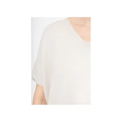 Selected By La.ra T-shirt Beige