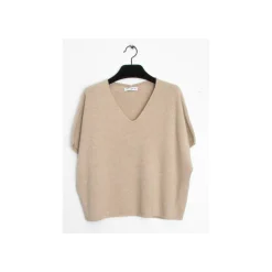 Selected By La.ra T-shirt Beige