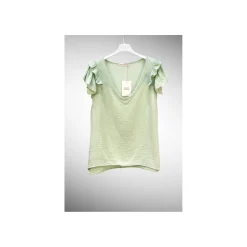 Selected By La.ra T-shirt Groen