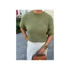 Selected By La.ra T-shirt Groen