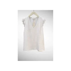 Selected By La.ra T-shirt Wit