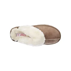 S.oliver Pantoffel Taupe