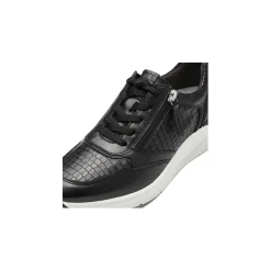 Tamaris Lage sneaker Zwart
