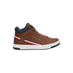 Tommy Hilfiger Hoge sneaker Cognac