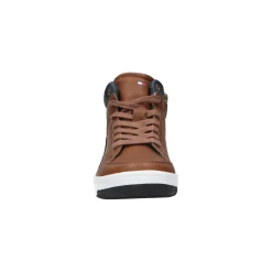 Tommy Hilfiger Hoge sneaker Cognac