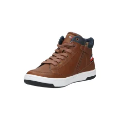 Tommy Hilfiger Hoge sneaker Cognac
