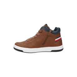 Tommy Hilfiger Hoge sneaker Cognac