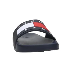 Tommy Jeans Slipper Blauw