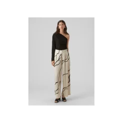Vero Moda Broek Beige