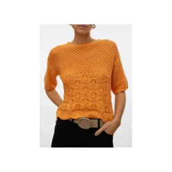 Vero Moda T-shirt Oranje