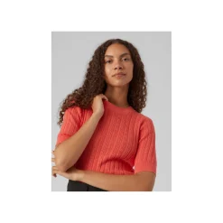 Vero Moda T-shirt Rood