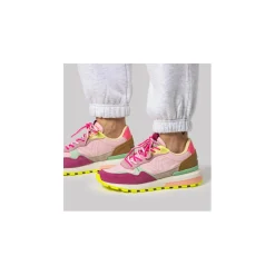 Victoria Lage sneaker Roze